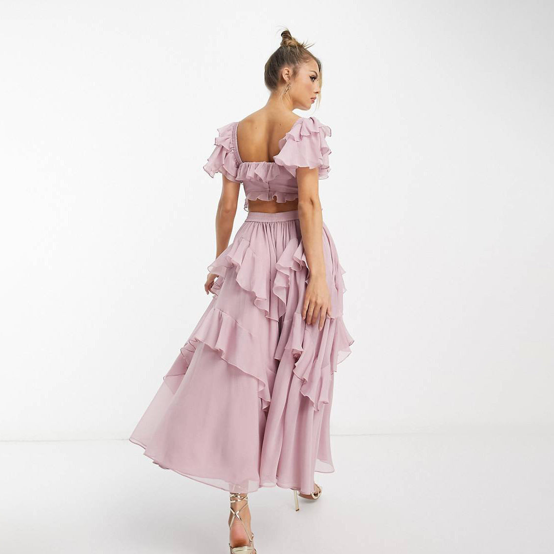 Robe dos nu chic, longue et légère