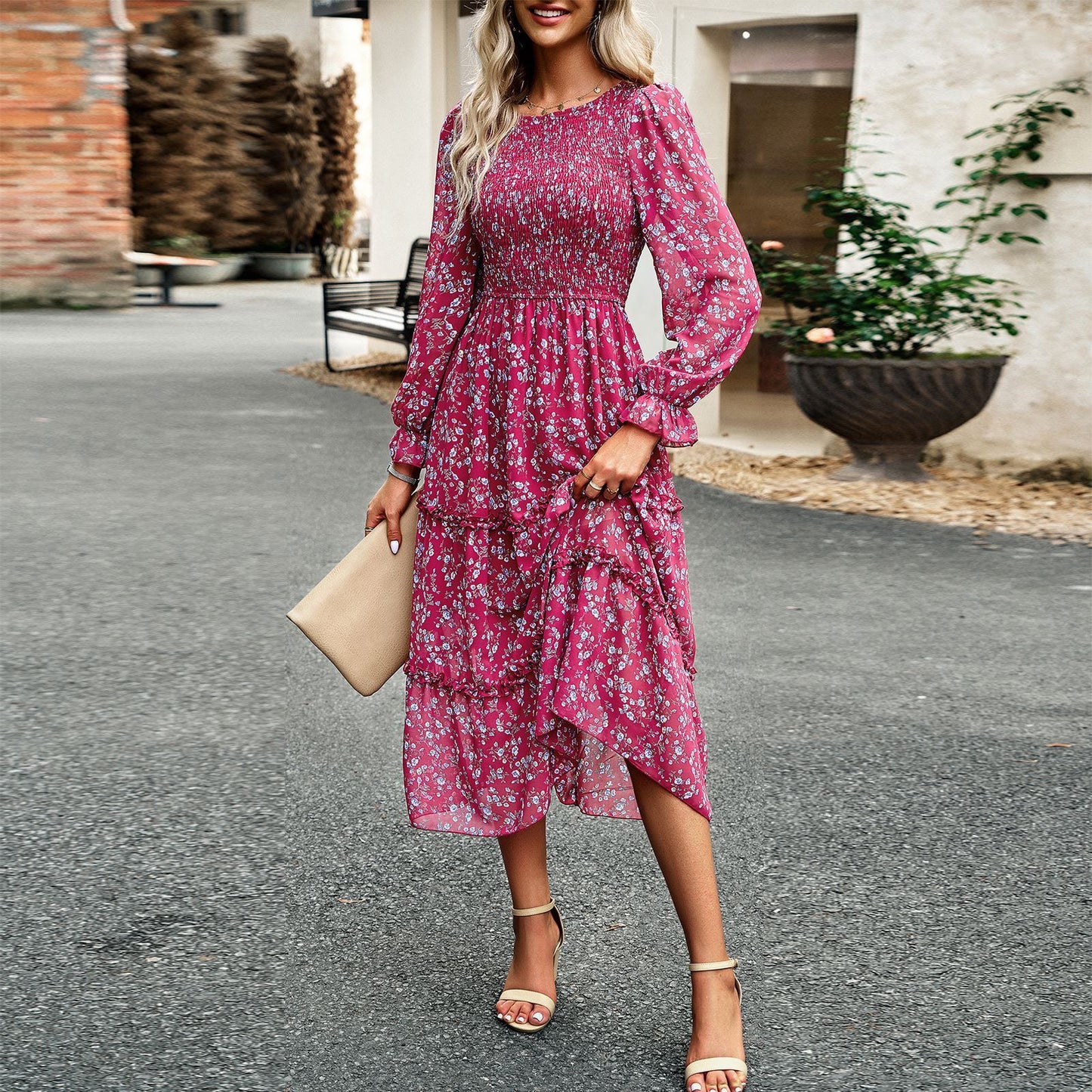 Robe Florale Élégance Bohème