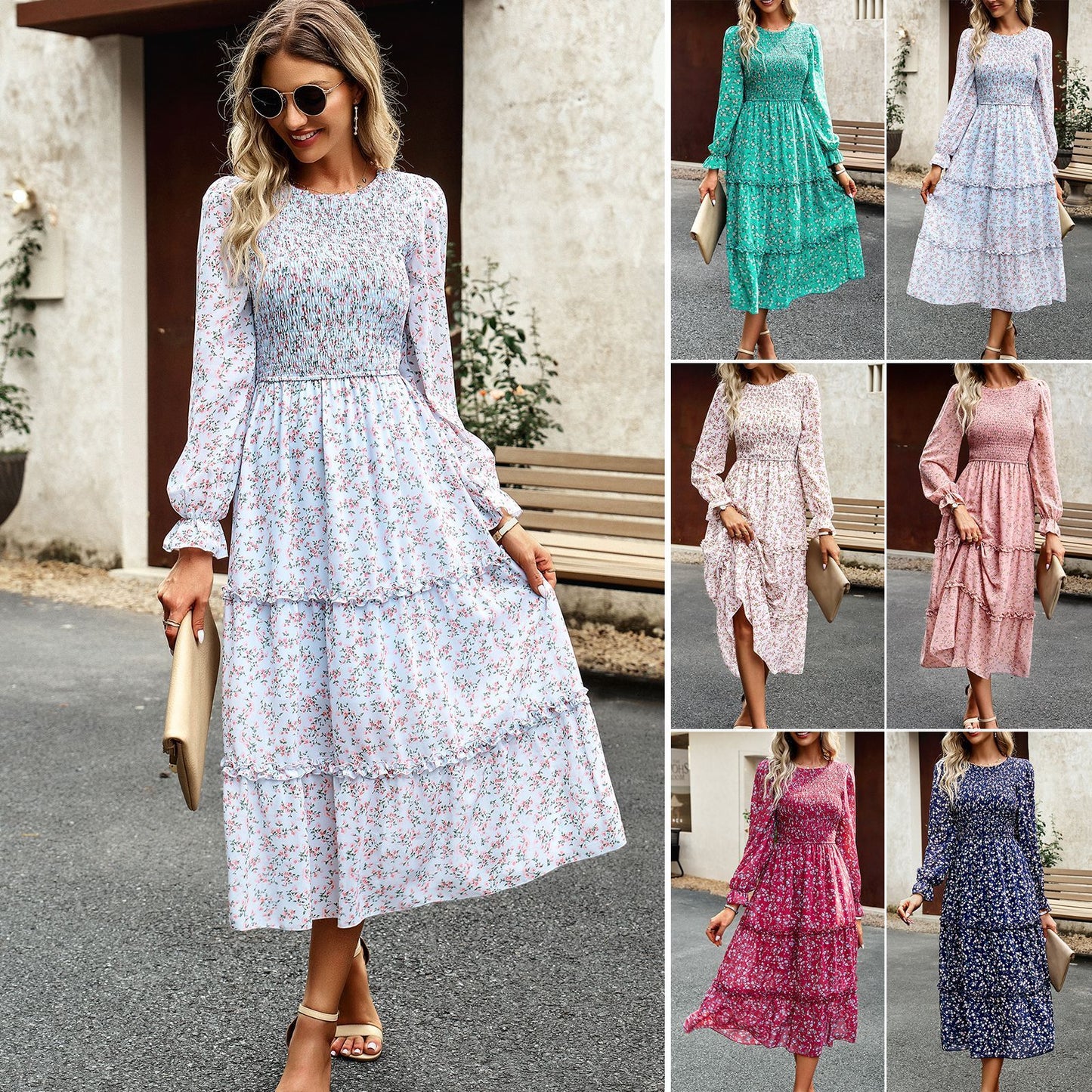 Robe Florale Élégance Bohème