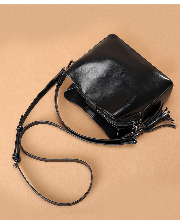 Petit Sac Bandoulière Femme Cuir Marron