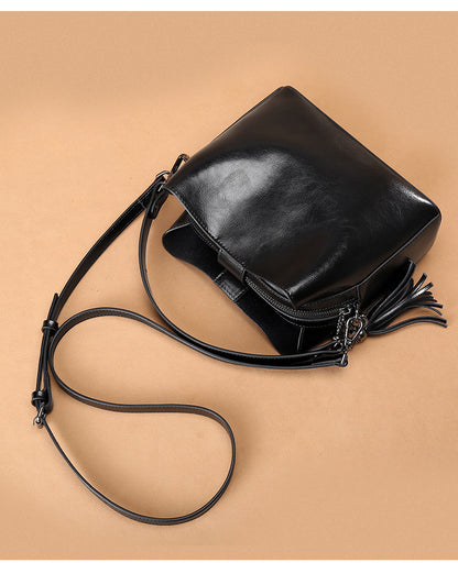 Petit Sac Bandoulière Femme Cuir Marron
