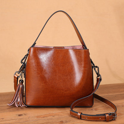 Petit Sac Bandoulière Femme Cuir Marron