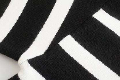 Pull femme rayé décontracté