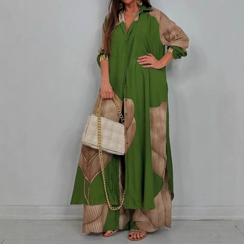 Ensemble Patchwork Femme – Chic & Décontracté