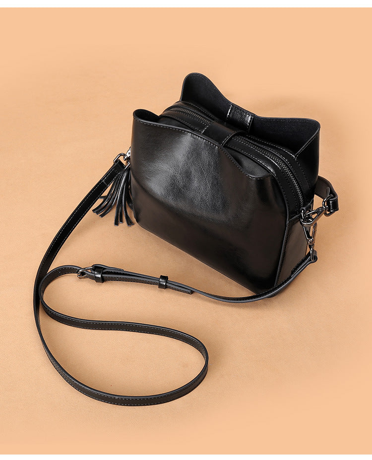 Petit Sac Bandoulière Femme Cuir Marron