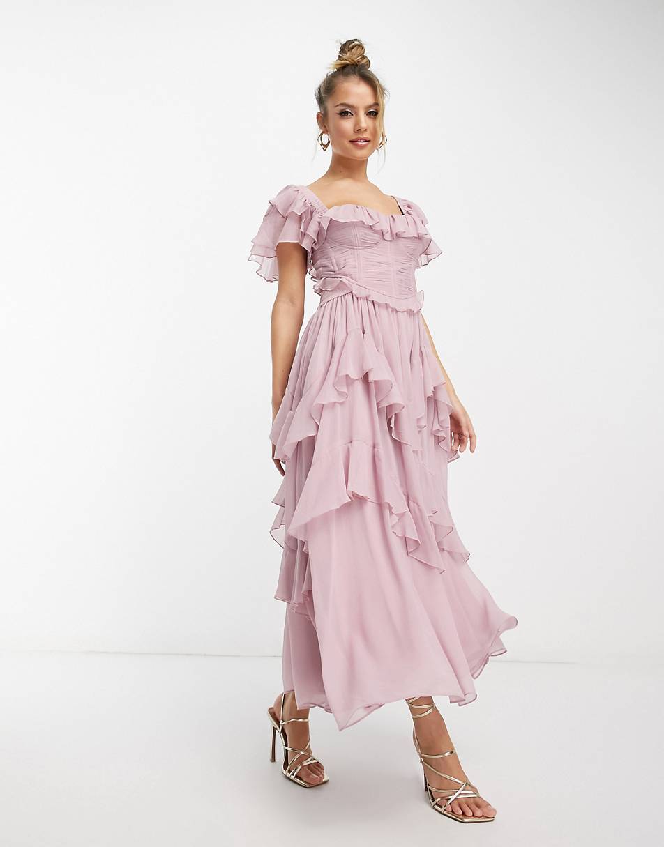 Robe dos nu chic, longue et légère