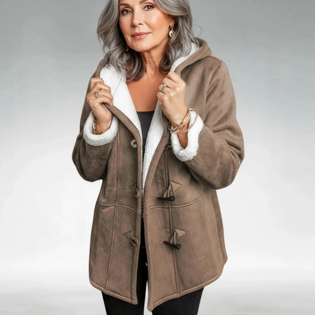 Manteau mi-long femme coupe-vent